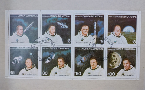 1978. Guinea Ecuatorial. Astronautas 