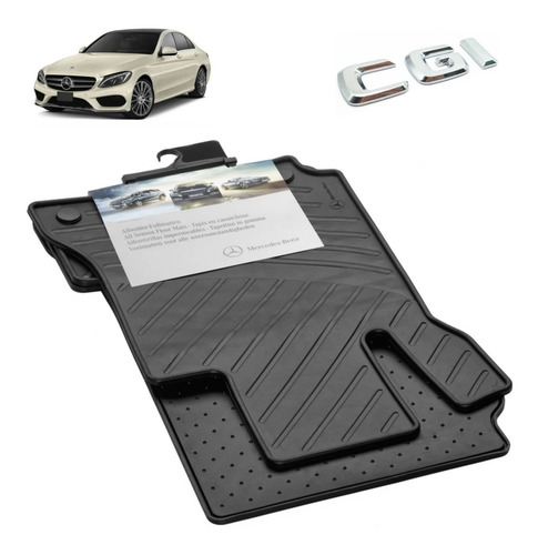 Imagen 1 de 10 de Alfombras Habitáculo Mercedes Benz C200 C250 W204 Originales