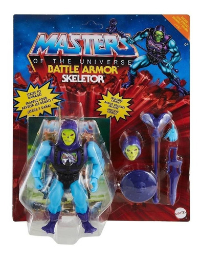 He Man Motu Skeletor Armadura De Batalla Figura 