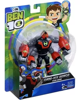 Ben 10 Omni-kix Armor Cuatro Brazos Figura De Acción