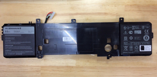 191yn Dell Alienware 15 R1 R2 92w 14.8v Batería Original New Negro (Usado)