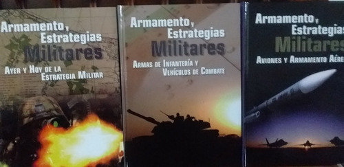 Armamento Y Estrategias Militares. Editorial Cultural 3tomos