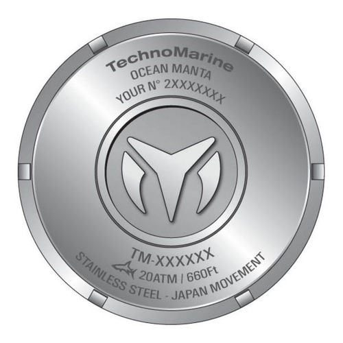 Reloj Technomarine Tm-220007 Manta Quartz Hombre