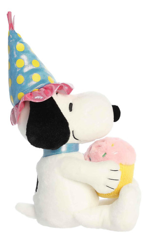 Bicho De Pelúcia Aurora Birthday Snoopy Peanuts 30cm