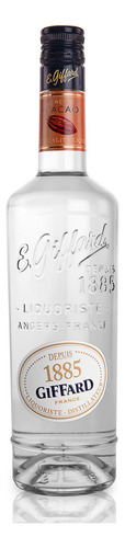 Pack De 4 Licor Giffard Creme De Cacao Blanc 700 Ml