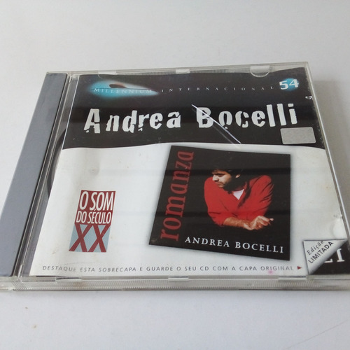 Cd Andrea Bocelli Romanza(millennium Internacional). (Usado)