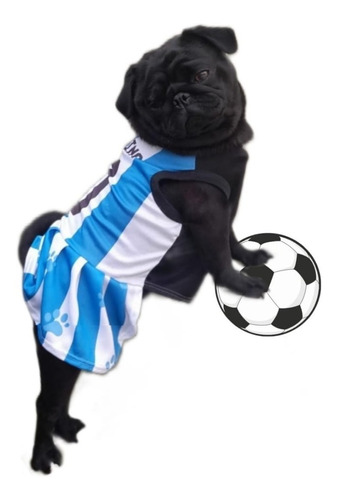 Vestido Ropa Perros Gatos Chicos O Medianos    Futbol 