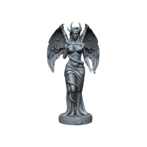 Estatua Figura Religion Lilith Diablo Hechisera Impresion3d