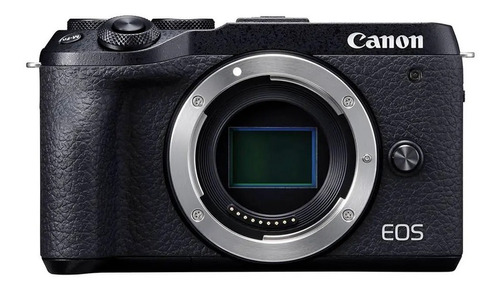 Imagen 1 de 3 de  Canon EOS M6 sin espejo color  negro 
