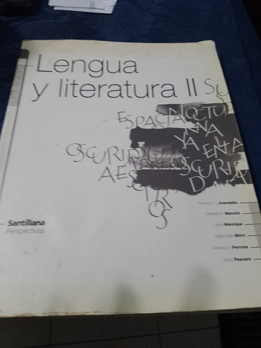 Libro Lengua Y Literatura I I Santillana 