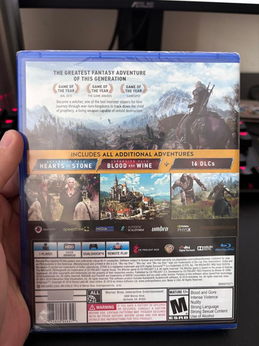 The Witcher Wild Hunt Ps4 Nuevo (Usado)