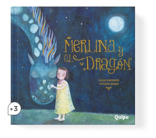 Merlina Y El Dragón - Libro Álbum Cartoné