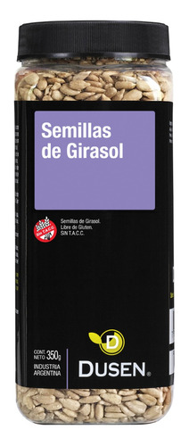 Semillas De Girasol Dusen Premium Kosher Sin Tacc X 350g 