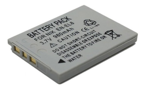 Bateria Generica Nikon En-el8 P1 P2 S1 S2 S3 S5 S7 S9 S50 51