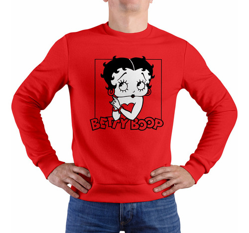 Polera Betty Boop Cuadro (d1239 Boleto.store)