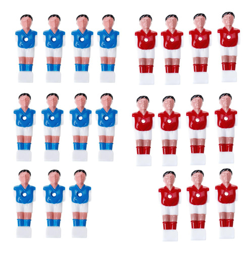 22 Peças De Pebolim Masculino De Mesa De Futebol Masculino