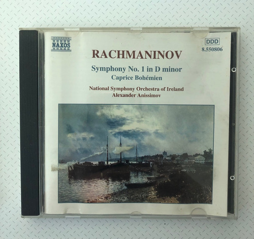 Cd - Rachmaninov - Sinfonia 1 Ré Menor - Naxos (Usado)