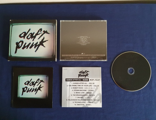 Daft Punk Human After All 1 Cd Ed. Japón, No Discovery (Usado)