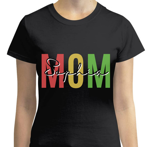 Playera Diseño Mom Shopia - Mamá - Regalo M