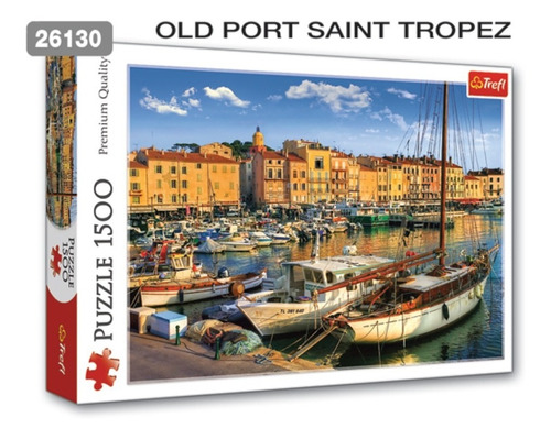 Trefl Puzzle 1500 Pzs Old Port En Saint Tropez 26130 