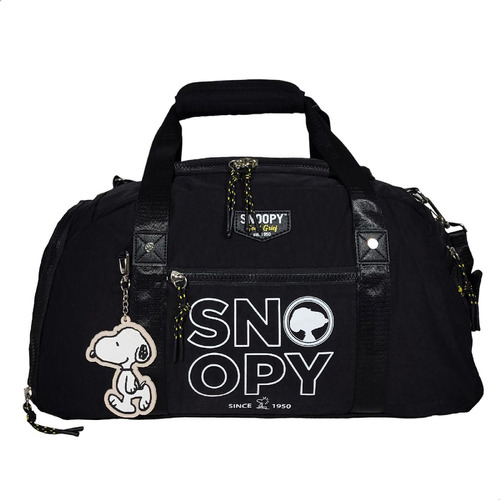 Bolsa Sacola Academia Snoopy Tiracolo Viagem Nylon Grande