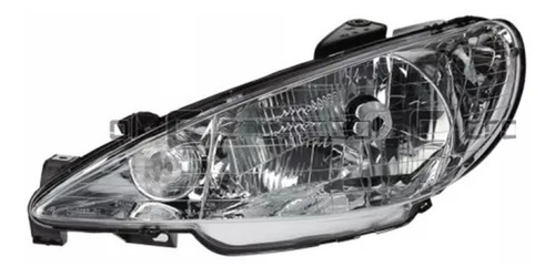 Optica Peugeot 206 2004 Al 2012 Vidrio Liso Derecho (s)