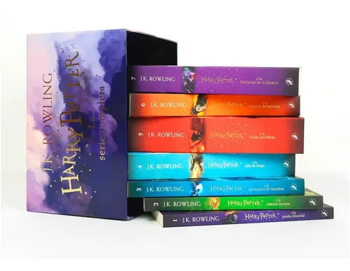 7 Libros Harry Potter Saga Completa Edicion Especial Boxset