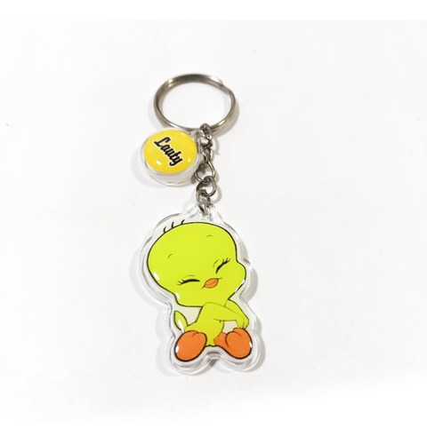 Piolin Looney Tunes Llavero Personalizado Cumple  