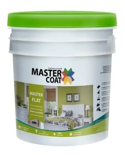 Cubeta De Pintura C. Negro Vinílica Acrilica Lavable 4lts