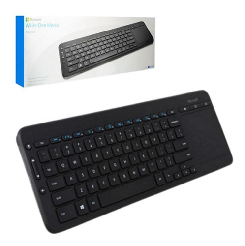 Imagen 2 de 2 de Teclado Microsoft All In One Inalambrico Negro N9z-00004