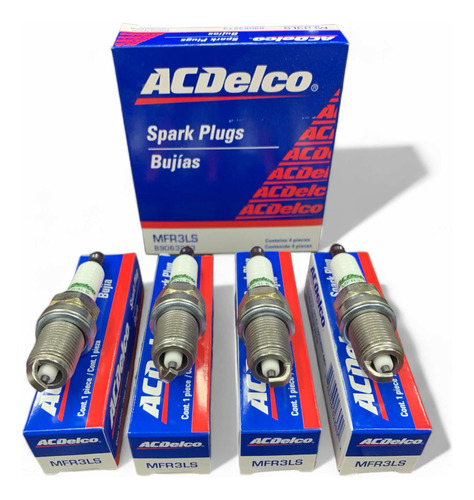 Bujias Acdelco Chevrolet Aveo, Optra, Tracker, Sonic, Cruze 