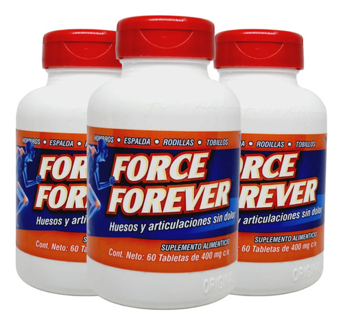 Suplemento En Tabletas Omega Nutrition  Suplemento Force Forever Colágeno En Frasco