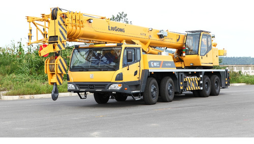 Grua Sobre Camión 8x4 Liugong Tc750 75tn Izaje 65mts Alcance