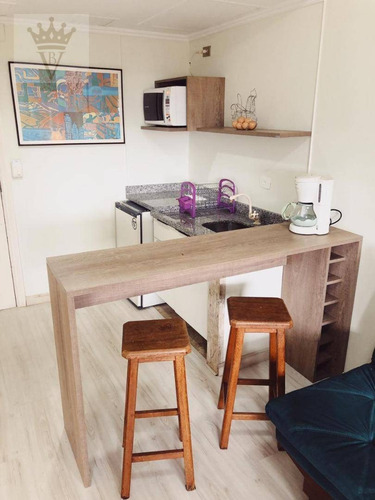 Imagem 2 de 11 de Flat Com 1 Dormitório Para Alugar, 35 M² Por R$ 1.800,00/mês - Jardim Paulista - São Paulo/sp - Fl0022