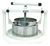 Comprar Prensa Para Fazer Queijo Zatti 2 Formas 500g E 1kg