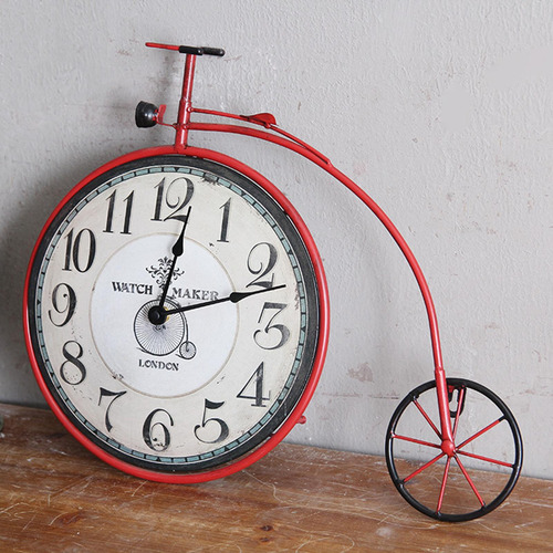 * Reloj De Pared, Reloj De Bicicleta, Decoración, Regalo S