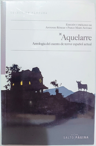 Aquelarre Antología Del Cuento De Terror Español Actual 