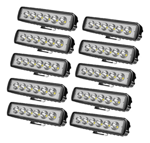 Barra Luz Led Unidad Lm Combo Inundacion Una Sola Fila Super