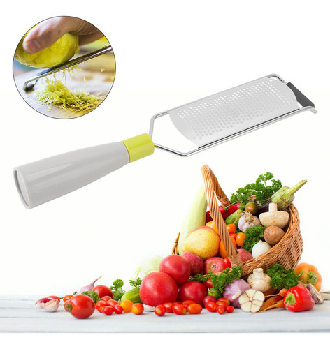 Herramienta De Cocina Rallador De Queso Multiusos De Acero I