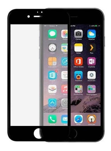 Vidrio Templado Completo iPhone 7 Plus Wefone 3d Negro