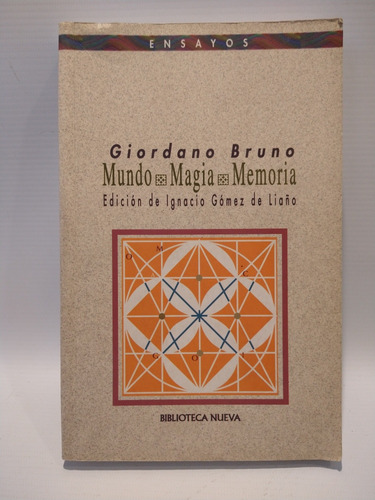 Mundo Magia Memoria Giordano Bruno Biblioteca Nueva