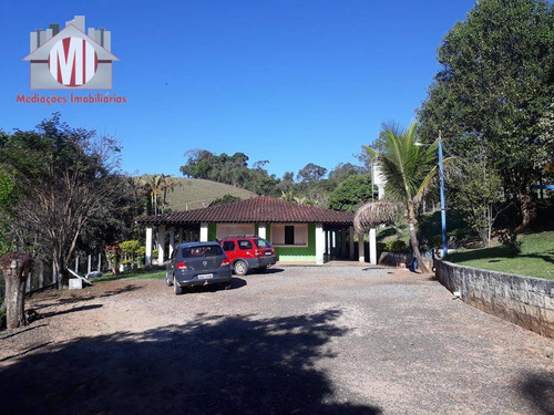 Imagem 6 de 30 de Chácara Com Excelente Localização, Pomar, Casa Com 03 Dormitórios, Piscina, Pertinho Da Cidade À Venda, 11000 M² Por R$ 500.000 - Ch0321