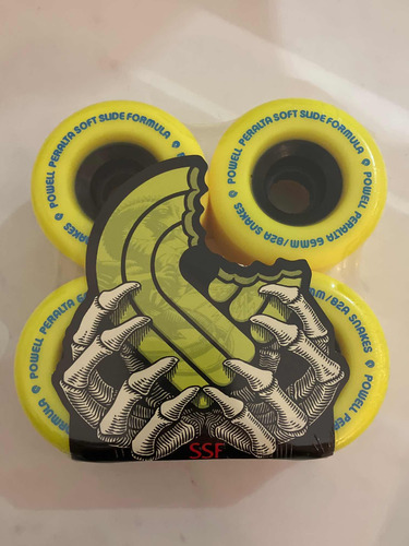 Rodas Powell Peralta Snakes 66mm 82a Soft Slide Formula