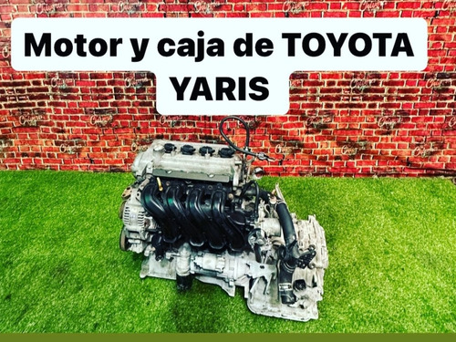 Motor Y Caja Automática Toyota Yaris 