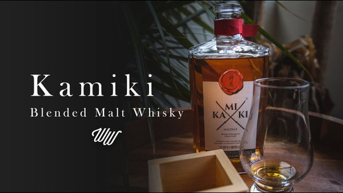 Whisky Japones Kamiki Malt Blended 500ml En Estuche 48%alc