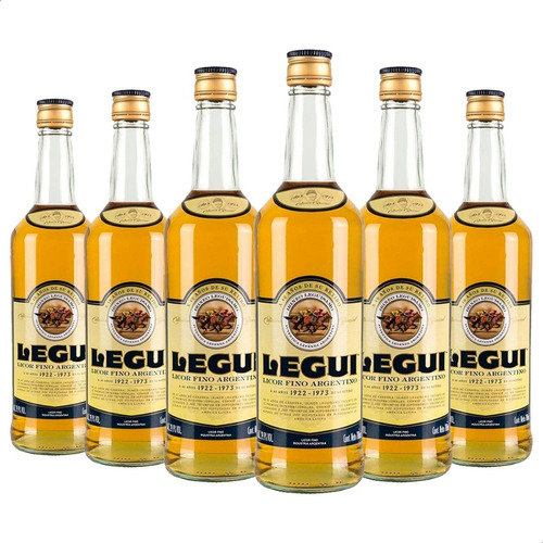 Licor Legui Licor Fino Argentino Pack X6 Unid - 01mercado