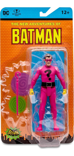 Figura Retro Coleccionable Mcfarlane The Riddler Acertijo