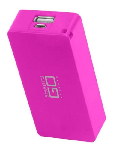 Power Bank Cargador Usb Colores 4.000mah Smartogo Cb097