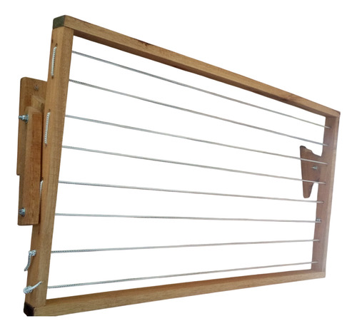 Tender Rebatible De Madera Para Amurar . Caoba Claro