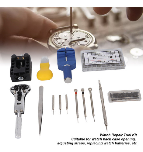 Kit Completo De Reparación De Relojes, Abre-fundas